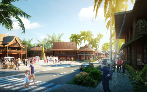 雅德秘儂大荒壩中心生活小鎮(zhèn)